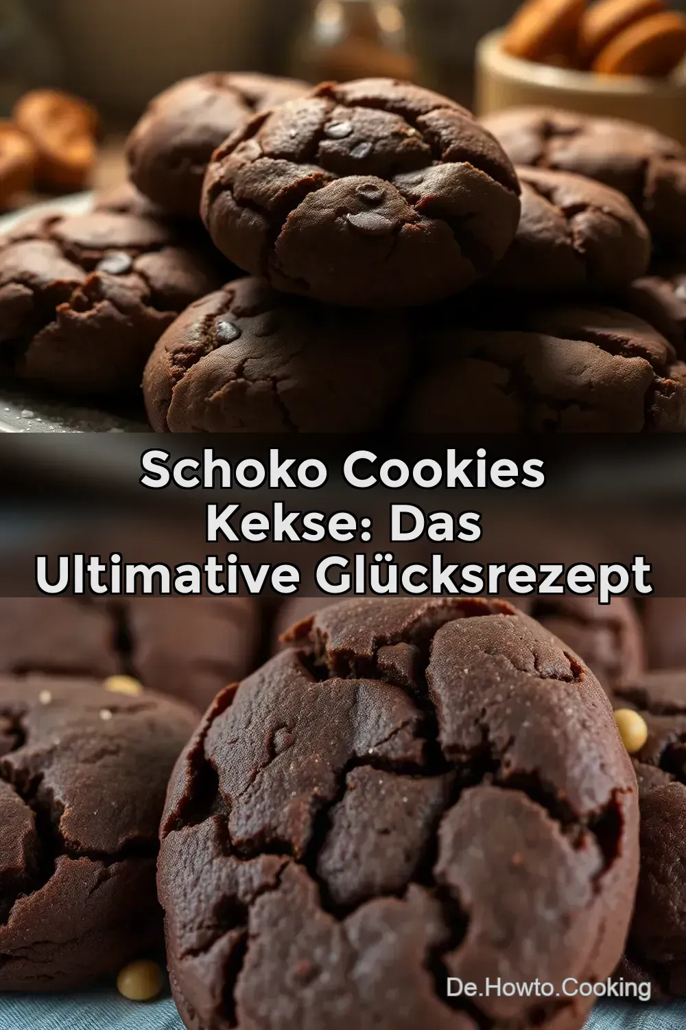 Schoko-Cookie Glück: Einfaches Rezept für Kekse mit…