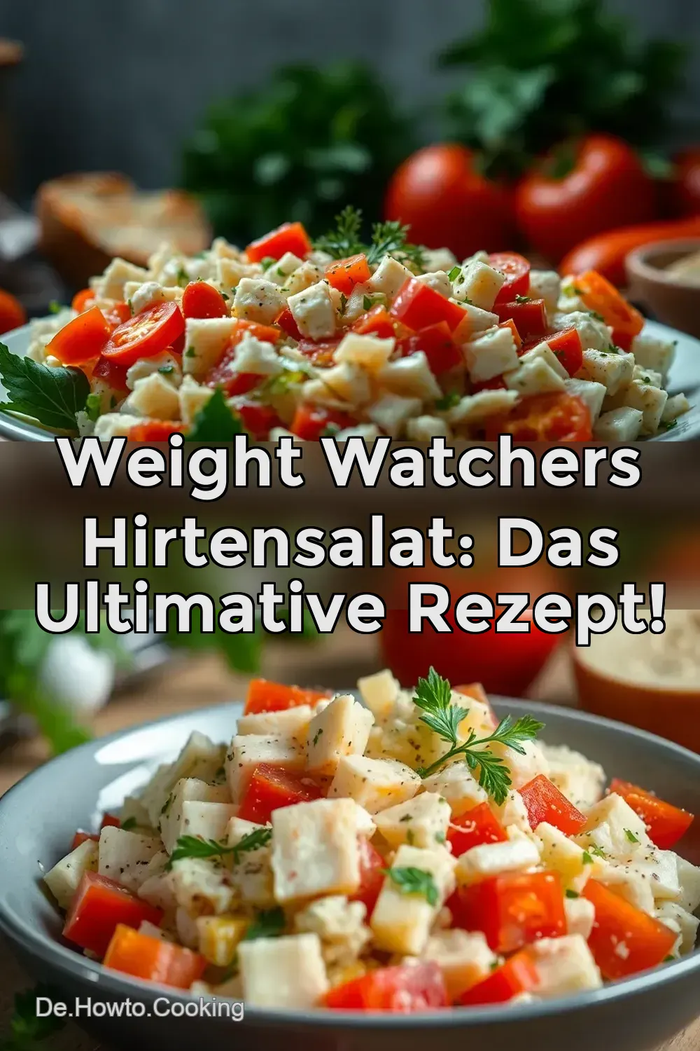 Hirtensalat wie vom Griechen: Einfach &amp; Lecker!