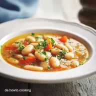 Albanische Wei&szlig;e Bohnensuppe: Herzhaft und S&auml;mig
