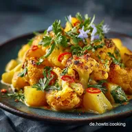 Aloo Gobi Blumenkohl Kartoffel Curry Der Klassiker mit den besten R&ouml;staromen