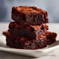 Amerikanische Brownies mit N&uuml;ssen f&uuml;r 16 St&uuml;cke