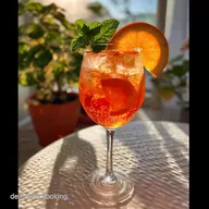Aperol Bowle mit Fr&uuml;chten f&uuml;r 15 Personen