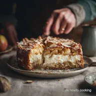ApfelMascarponeTorte mit Mandelboden: Himmlische Cremigkeit