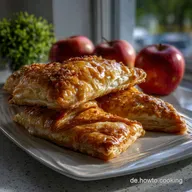Super Leckeres Apfeltaschen Rezept Aus Bl&auml;tterteig: Schnell & Knusprig