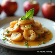 BlitzRezept Apfel Zimt Schnecken mit Bl&auml;tterteig So einfach