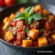 Chakalaka Rezept W&uuml;rziges Veganes Gericht aus S&uuml;dafrika