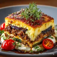 Original Moussaka Rezept Der perfekte Auflauf mit cremiger B&eacute;chamelHaube