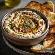 Baba Ganoush: Das Originalrezept f&uuml;r den rauchigsten Auberginen-Dip.