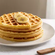 Fluffige Bananenwaffeln Einfaches Rezept f&uuml;r jeden Tag