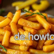Die besten belgischen Pommes &ndash; Knusprig und perfekt frittiert