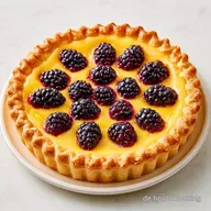 Brombeerkuchen mit Pudding f&uuml;r 15 St&uuml;ck