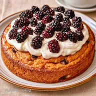 Brombeerkuchen mit Schmand: Cremig