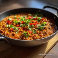 Chili sin Carne mit roten Linsen: Meal Prep Rezept