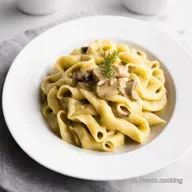 Cremige Champignonso&szlig;e Nudeln Mein Soulfood Rezept