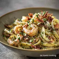 Garnelen Pasta Das cremige FeierabendRezept in nur 25 Minuten