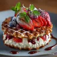 Blitzschneller No Bake Waffelkuchen Cremig Ohne Backen