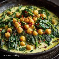 Cremiges Kichererbsen Spinat Curry 40 Min Schnell Vegan Soulfood