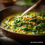 Dal Palak Linsen mit Spinat So gelingt das cremige Wohlf&uuml;hlCurry