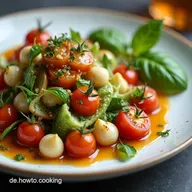 Mein bestes BalsamicoSenfHonigDressing Rezept Dressing crem Cremig in 5 Minuten