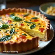 Quiche Lorraine blindbacken Quiche Teig Nie wieder z&auml;h Mein Geheimnis f&uuml;r M&uuml;rbeteig