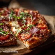 Selbstgemachte Pizza wie vom Profi: Knusprig & K&ouml;stlich!