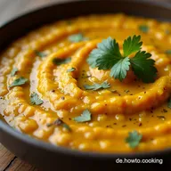 Indisches Rotes Linsen Dal Rezept Cremiges Masoor Dal