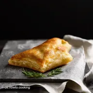 BlitzFlammkuchenTaschen aus Bl&auml;tterteig So einfach