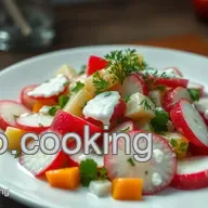 Frischer Radieschen-Gurkensalat mit Joghurt-Dressing: Ein Sommergenuss
