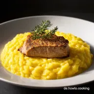Doradenfilet Rezept Knusprig auf ZitronenRisotto Einfach lecker