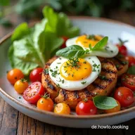 Sommer Rezepte Gegrillter PfirsichBurrataSalat Einfach himmlisch