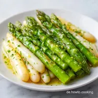 Spargelsalat F&uuml;r 2 Personen: Knackig