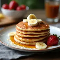 Leckere glutenfreie Fr&uuml;hst&uuml;cksrezepte einfach Bananen Pancakes