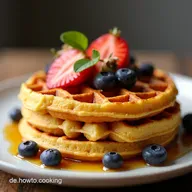 Goldrichtig fluffig Mein Waffeln Rezept fluffig Familienliebling