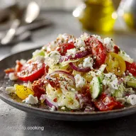 Griechischer Krautsalat Lahanosalata Low Carb zitronenfrisch