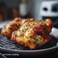 H&auml;hnchen Hei&szlig;luftfritteuse: Knuspriges H&auml;hnchen Airfryer Rezept