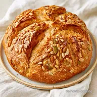 Hausgemachtes Dinkelbrot mit Trockenhefe