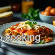 Herzhafte Enchiladas mit w&uuml;rziger F&uuml;llung &ndash; Einfach und Lecker!