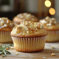 Herzhafte Muffins Rezept RosmarinK&auml;se Gl&uuml;ck zum Reinbei&szlig;en