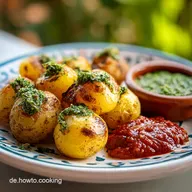 Kanarische Kartoffeln: Runzelkartoffeln mit Mojo