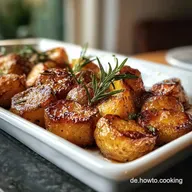 Rezept mit Kartoffeln und Rosmarin: Rosmarinkartoffeln vom Blech