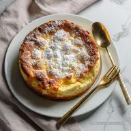 K&auml;sekuchen mit Baiser: Das cremige Original mit goldgelber Haube