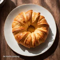 K&auml;seSchinken Croissant Rezept I Goldbraun Gl&uuml;cklich