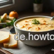 Herzhafte K&auml;sesuppe nach Art des Hauses &ndash; Ein klassisches Rezept
