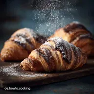Kinderriegel Croissants: Knusprige Bl&auml;tterteig-S&uuml;nde in 30 Minuten