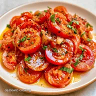 Tomatensalat in 15 Minuten