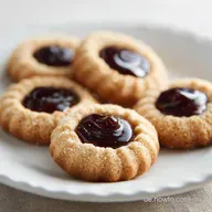 Engelsaugen Rezept: Zarte Pl&auml;tzchen mit Marmelade (92 Min)