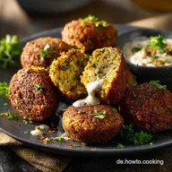 Falafel Original Rezept Knusprig innen saftig und vegan