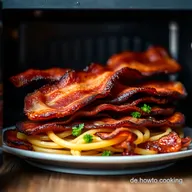 Blitzschneller Bacon aus der Mikrowelle: Knusprig & Lecker!