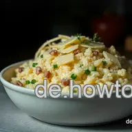 K&ouml;stlicher Brokkoli-Risotto mit Parmesan: Ein cremiges Erlebnis