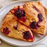 Brombeer Scones in 30 Minuten
